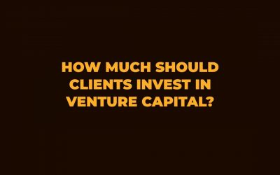 Hardman & Co Summary – How much should clients invest in Venture Capital?
